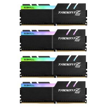 Памет за настолен компютър G.Skill TridentZ RGB Series - DDR4 - 128 GB Kit : 4 x 32 GB - DIMM 288-pin - unbuffered