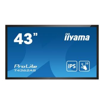 Дисплей Iiyama Interactive Tochscreen-Display ProLite T4362AS-B1 - 109 cm (43" ) - 3840 x 2160 4K Ultra HD