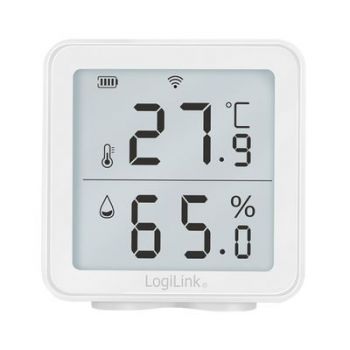 Мрежово устройство LogiLink - smart thermo-hygrometer