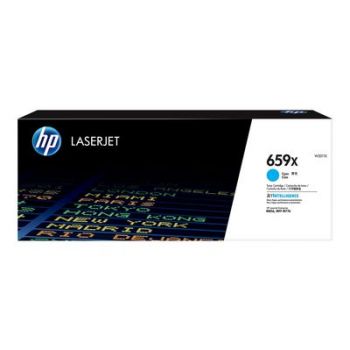 Консуматив за принтер HP 659X - cyan - original - LaserJet - toner cartridge (W2011X)