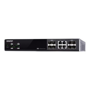 Мрежов суич QNAP QSW-M804-4C - switch - 8 ports - managed - rack-mountable