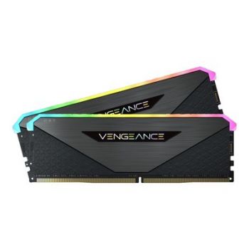 Памет за настолен компютър CORSAIR Vengeance RGB RT - DDR4 - kit - 32 GB: 2 x 16 GB - DIMM 288-pin - 3600 MHz / PC4-28800 - unbuffered