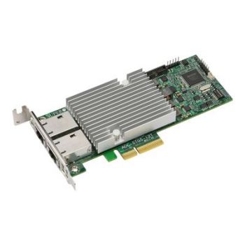 Адаптер Supermicro Add-on Card AOC-STGS-i2T - network adapter - PCIe 3.0 x4 - 10Gb Ethernet / FCoE x 2