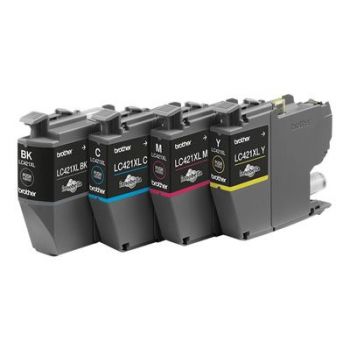 Консуматив за принтер Brother LC421XL - 4-pack - XL - black, yellow, cyan, magenta - original - ink cartridge