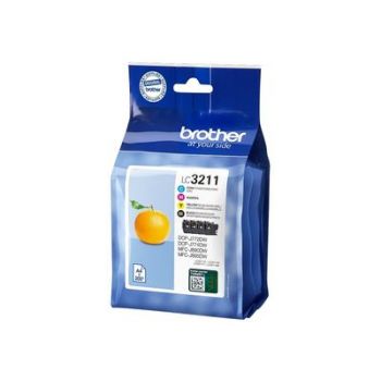 Консуматив за принтер Brother LC3211 - 4-pack - black, yellow, cyan, magenta - original - ink cartridge