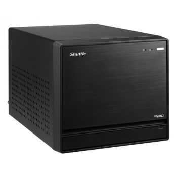 Настолен компютър Shuttle SW580R8 S1200,    UHD Graphics, Black Aluminum