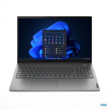 Лаптоп Lenovo THINKBOOK 15, Intel Core i5, 8 GB, 256 GB SSD Iris Xe Graphics, Windows 11 Pro, Mineral Gray