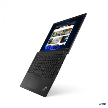 Лаптоп Lenovo TP T14S, AMD Ryzen 5 PRO, 16 GB, 512 GB SSD Radeon 660M Graphics, Windows 11, Thunder Black