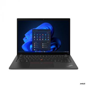 Лаптоп Lenovo TP T14S, AMD Ryzen 7 PRO, 16 GB, 512 GB SSD Radeon 680M Graphics, Windows 11, Thunder Black