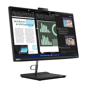 Настолен компютър All-in-One Lenovo TC NEO, Intel Core i3, 256 GB  UHD Graphics, Windows 11, Raven Black