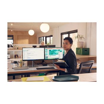 Монитор HP Inc. E24Q G5,    Black/Silver