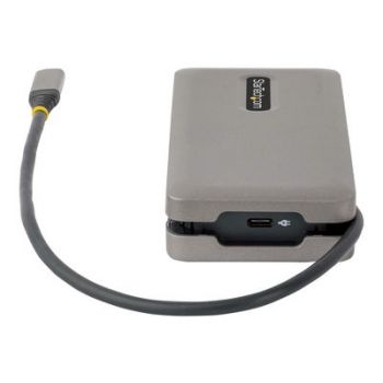 Адаптер USB-C Multiport Adapter, HDMI/VGA, 4K 60Hz Video, 3-Port USB Hub, 100W Power Delivery Pass-Through, GbE, USB Type-C Travel Dock w/ Charging, 1ft/30cm