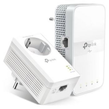 Мрежово устройство TP-Link TL-WPA7617 KIT V1 - Powerline Wi-Fi Kit - bridge - 802.11a/b/g/n/ac - wall-pluggable - with TP-Link TL-PA7017P