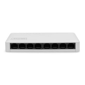 Мрежов суич DIGITUS Gigabit Ethernet Switch - 8 Ports (10/100/1000)