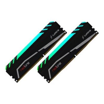 Памет за настолен компютър Mushkin Redline Lumina - DDR4 - kit - 32 GB: 2 x 16 GB - DIMM 288-pin - 4000 MHz / PC4-32000 - unbuffered