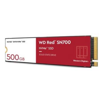Твърд диск WD Red SN700 WDS500G1R0C - SSD - 500 GB - PCIe 3.0 x4 (NVMe)