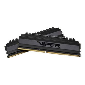 Памет за настолен компютър Patriot Extreme Performance Viper 4 Blackout Series - DDR4 - 16 GB: 2 x 8 GB - DIMM 288-pin - unbuffered