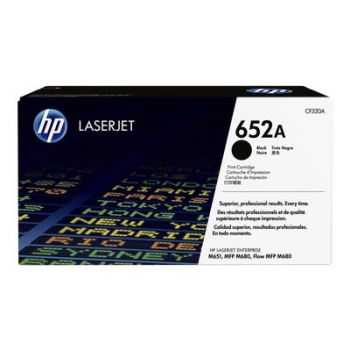 Консуматив за принтер HP 652A - black - original - LaserJet - toner cartridge (CF320A)