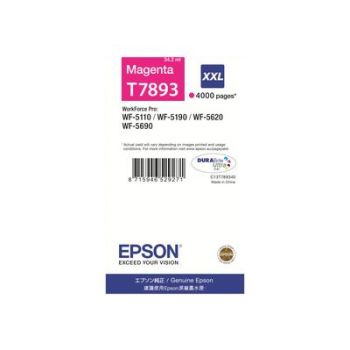 Консуматив за принтер Epson print cartridge T7893 - XXL size - Magenta