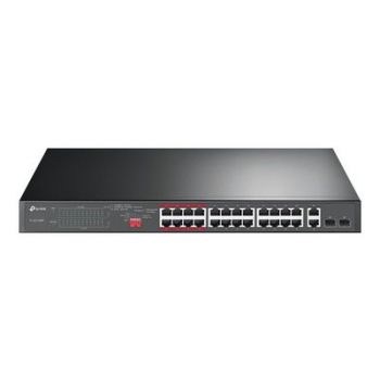 Мрежов суич TP-Link TL-SL1226P - switch - 26 ports - unmanaged - rack-mountable