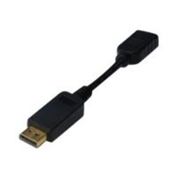 Адаптер DIGITUS Basic Video Connector - Displayport/HDMI Type-A - 15 cm
