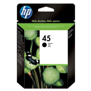 Консуматив за принтер HP Ink cartridge 45 51645AE - pack of 1 - Black