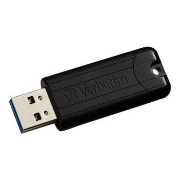 USB Флаш памет Verbatim USB flash drive PinStripe 3.0 - USB 3.2 Gen 1 (3.1 Gen 1) - 32 GB - Black