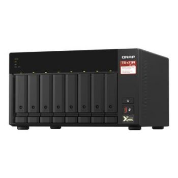 Мрежово устройство за съхранение QNAP TS-873A - NAS server - 0 GB