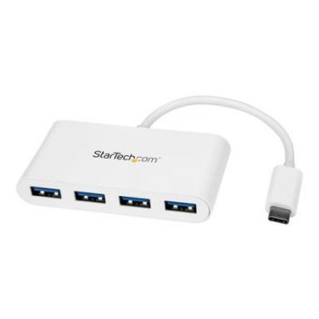 USB хъб 4 Port USB C Hub with 4x USB-A Ports (USB 3.0 SuperSpeed 5Gbps), USB Bus Powered, Portable/Laptop USB-C to USB-A Adapter Hub, USB 3.1 Gen 1/USB 3.2