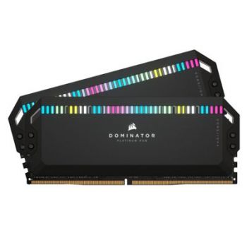 Памет за настолен компютър CORSAIR RAM Dominator Platinum RGB - 64 GB (2 x 32 GB Kit) - DDR5-6000 DIMM CL30