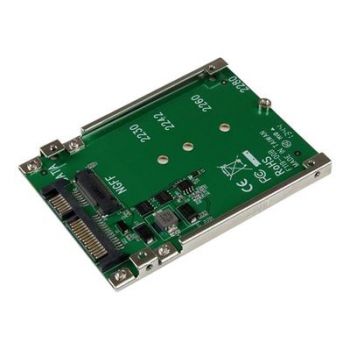 Аксесоар M.2 SSD to 2.5in SATA Adapter - M.2 NGFF to SATA Converter - 7mm - Open-Frame Bracket - M2 Hard Drive Adapter (SAT32M225) - storage controller - SATA