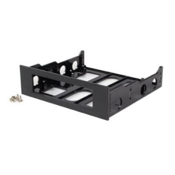 Аксесоар 3.5"  to 5.25"  Front Bay Adapter - Mount 3.5"  HDD in 5.25"  Bay - Hard Drive Mounting Bracket w/ Mounting Screws (BRACKETFDBK) - storage bay adapter