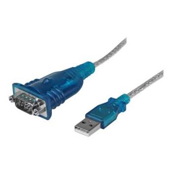 Адаптер 1 Port USB to Serial RS232 Adapter - Prolific PL-2303 - USB to DB9 Serial Adapter Cable - RS232 Serial Converter (ICUSB232V2) - serial adapter - USB