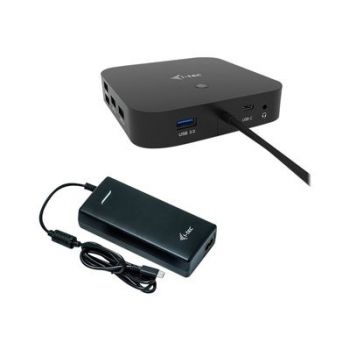 Докинг станция i-Tec USB-C Dual Display Docking Station with Power Delivery - docking station - 2 x DP