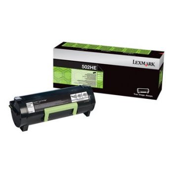 Консуматив за принтер Lexmark 502HE - High Yield - black - original - toner cartridge - Lexmark Corporate