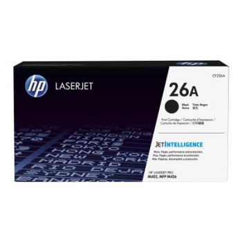 Консуматив за принтер HP 26A - black - original - LaserJet - toner cartridge (CF226A)