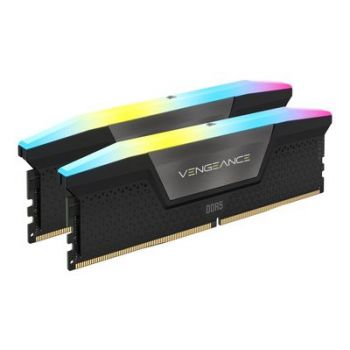 Памет за настолен компютър CORSAIR Vengeance RGB - DDR5 - kit - 32 GB: 2 x 16 GB - DIMM 288-pin - 5600 MHz / PC5-44800