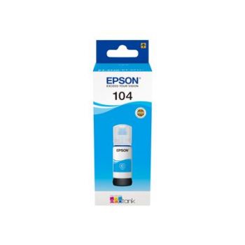 Консуматив за принтер Epson EcoTank 104 - cyan - original - ink tank