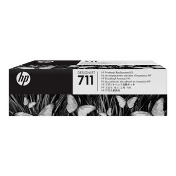 Консуматив за принтер HP 711 - black, yellow, cyan, magenta - printhead