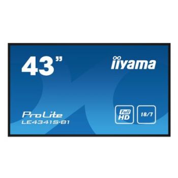 Дисплей Iiyama Digital Signage Display ProLite LE4341S-B1 - 108 cm (42.5) - 1920 x 1080 Full HD