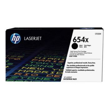 Консуматив за принтер HP 654X - High Yield - black - original - LaserJet - toner cartridge (CF330X)