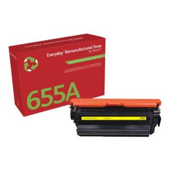 Консуматив за принтер Everyday - yellow - compatible - toner cartridge (alternative for: HP 655A, HP CF452A)