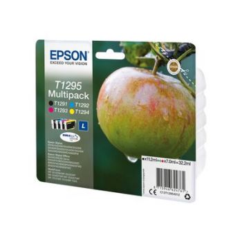Консуматив за принтер Epson T1295 Multipack - 4-pack - L size - black, yellow, cyan, magenta - original - ink cartridge
