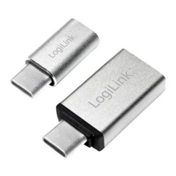 Адаптер Adap Logilink USB 3.1 C-USB 3.0A -Micro USB 2.0