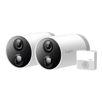 Камера за видеонаблюдение Tapo C400S2 V1 - 2 x Tapo C400 Cameras + Tapo H200 Hub - network surveillance camera