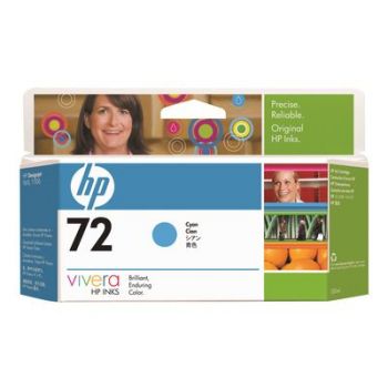 Консуматив за принтер HP 72 - dye-based cyan - original - DesignJet - ink cartridge