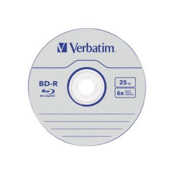 BluRay медия Verbatim DataLife - BD-R x 50 - 25 GB - storage media