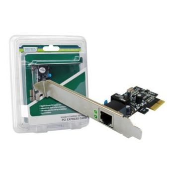 Адаптер DIGITUS DN-1013-2 - network adapter - PCIe - Gigabit Ethernet
