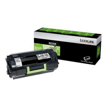 Консуматив за принтер Lexmark 522XE - Extra High Yield - black - original - toner cartridge - Lexmark Corporate
