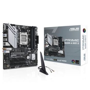 Дънна платка ASUS Mainboard Prime B650M-A WiFi II - Micro-ATX - Socket AM5 - AMD B650